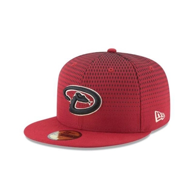 Arizona Diamondbacks Gorra | New Era MLB Authentic Collection 59fifty Fitted Cap Mexico - Negros